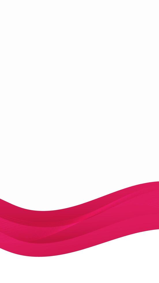 Abstract Pink Wave Background Design Graphic vector