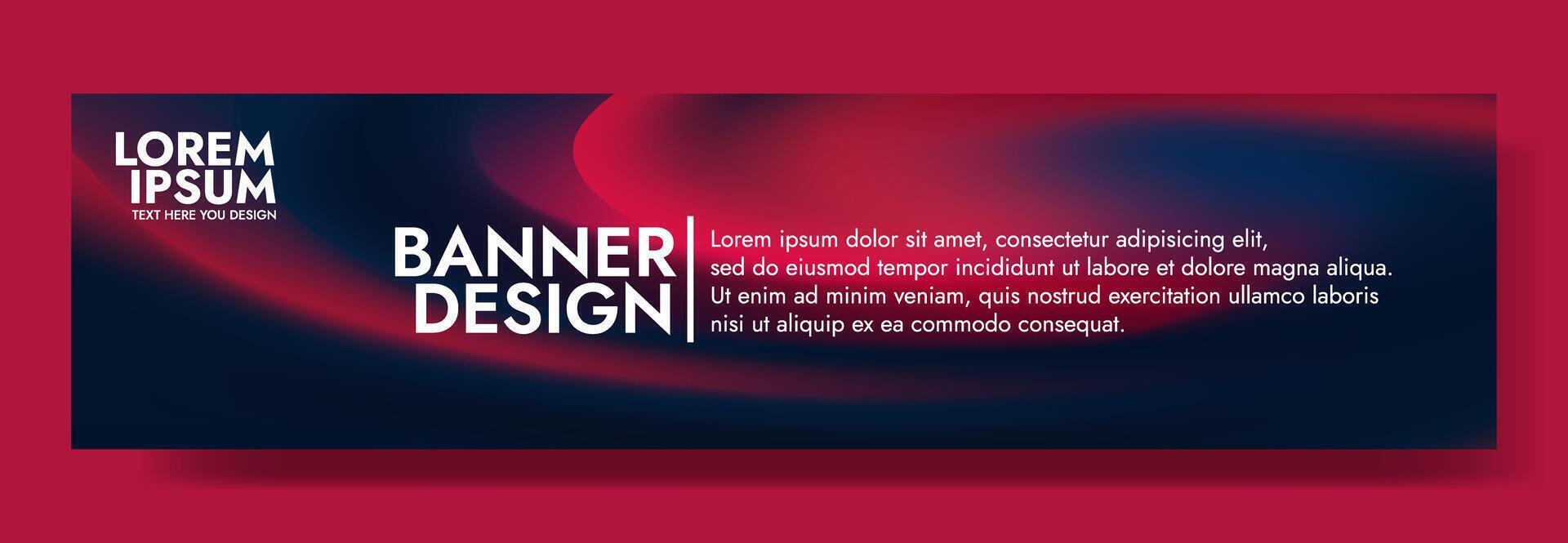 Abstract Background with Red and Blue Gradient vector