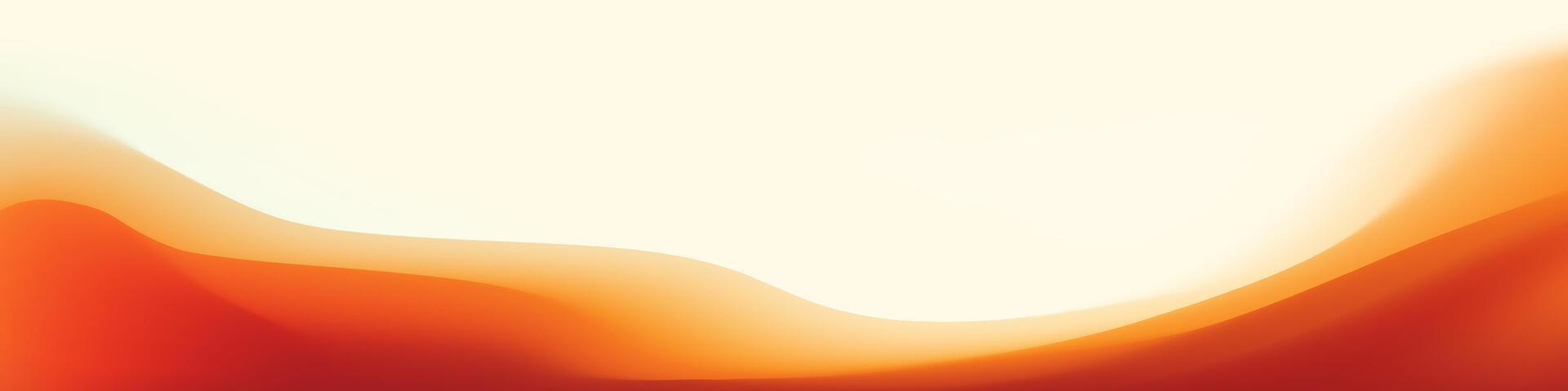Abstract Orange and White Gradient Background vector