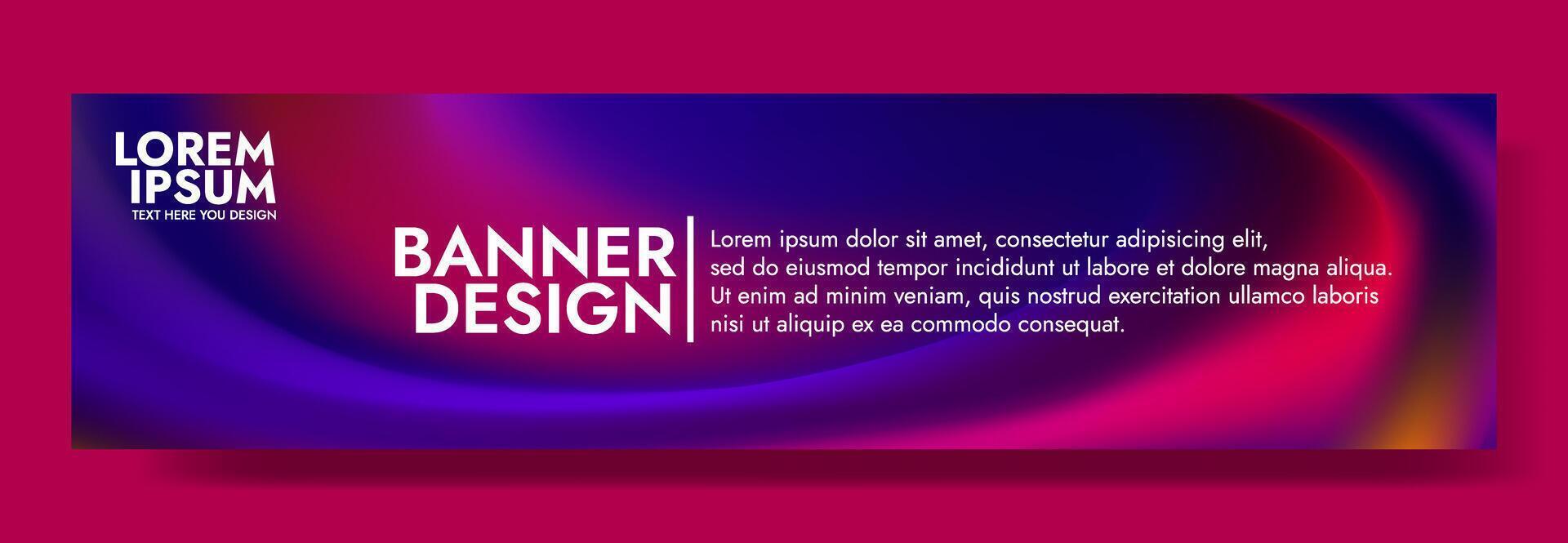 Abstract background with red and Blue Gradient vector