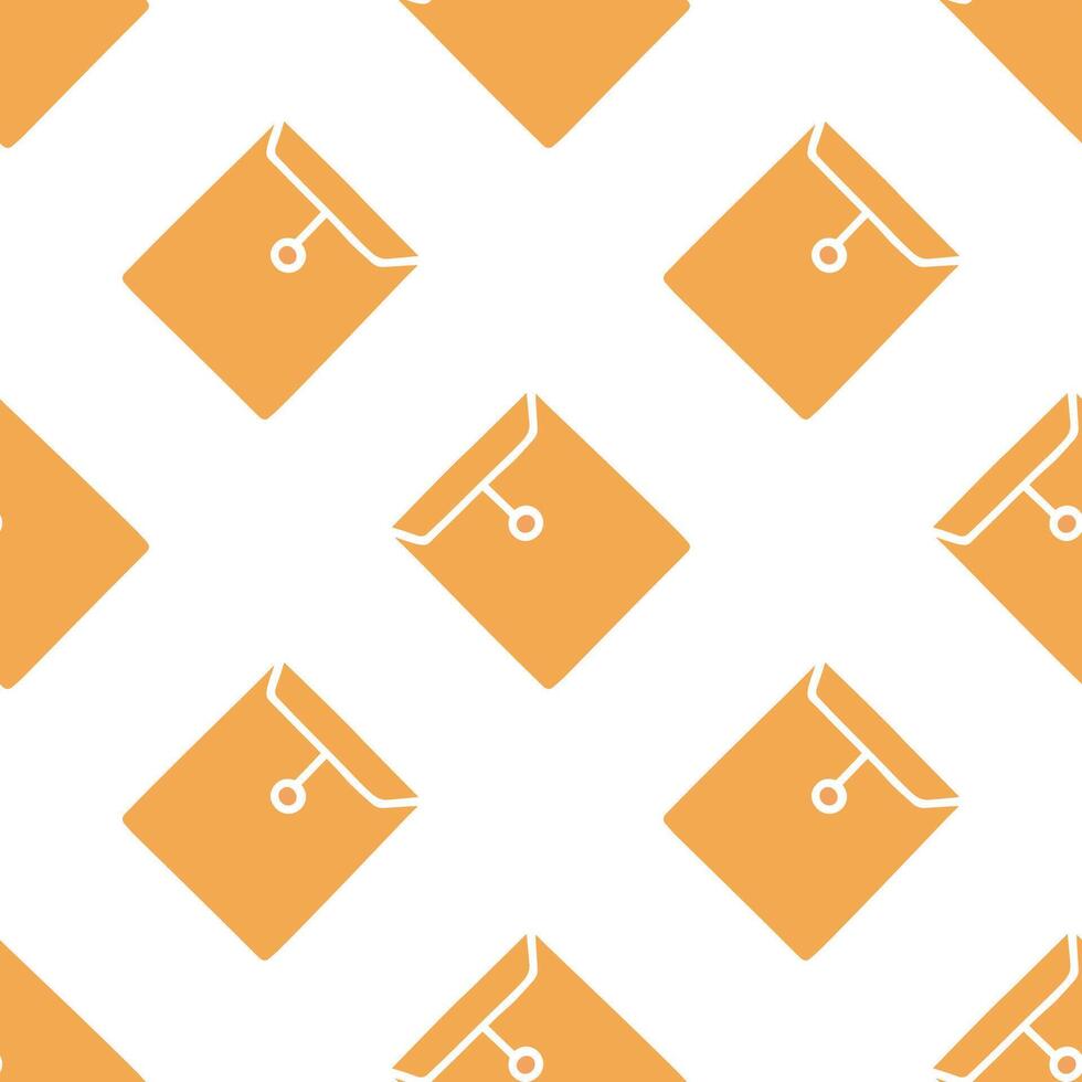 Cartoon Document Envelope seamless patterns, . vector