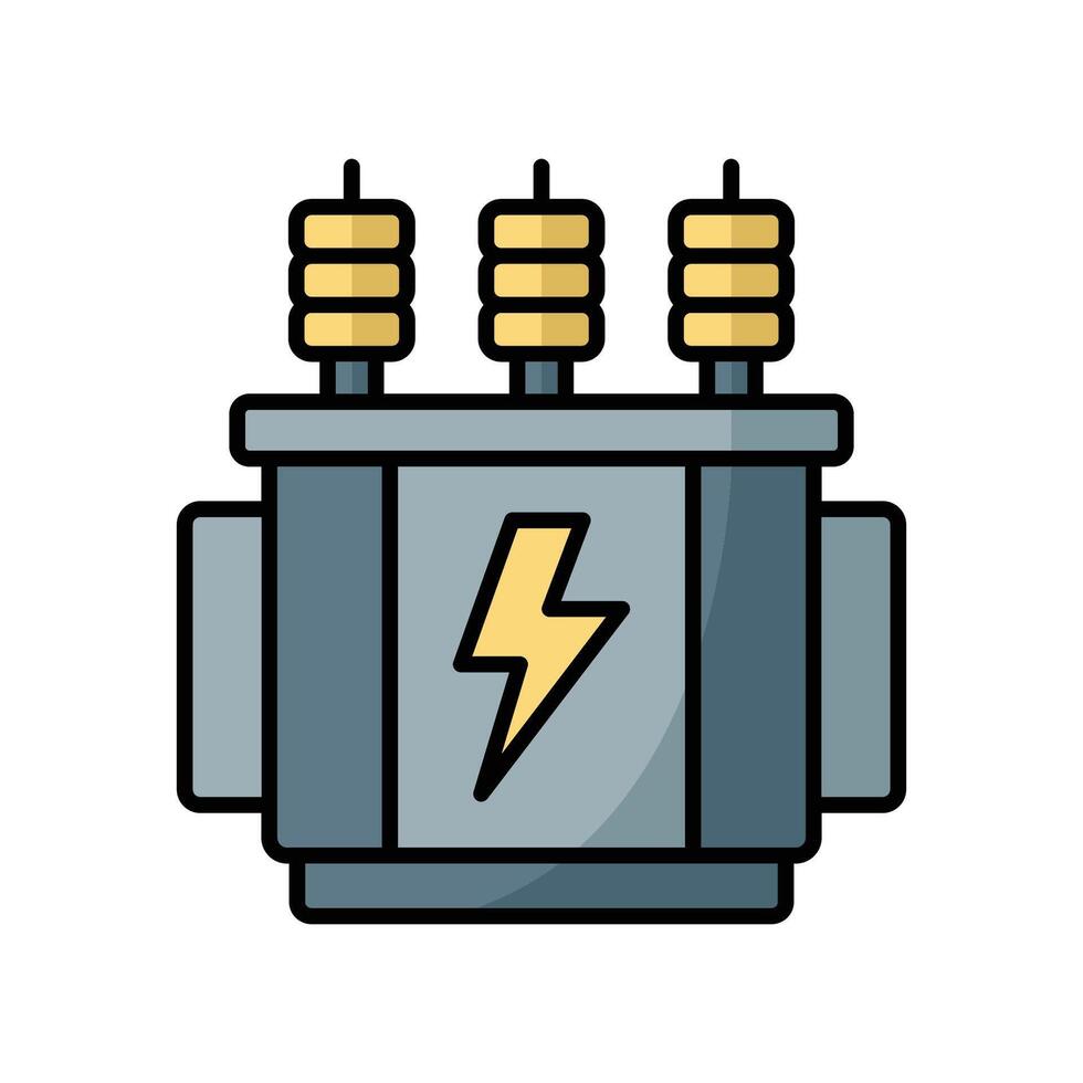 transformer icon design template simple and clean vector