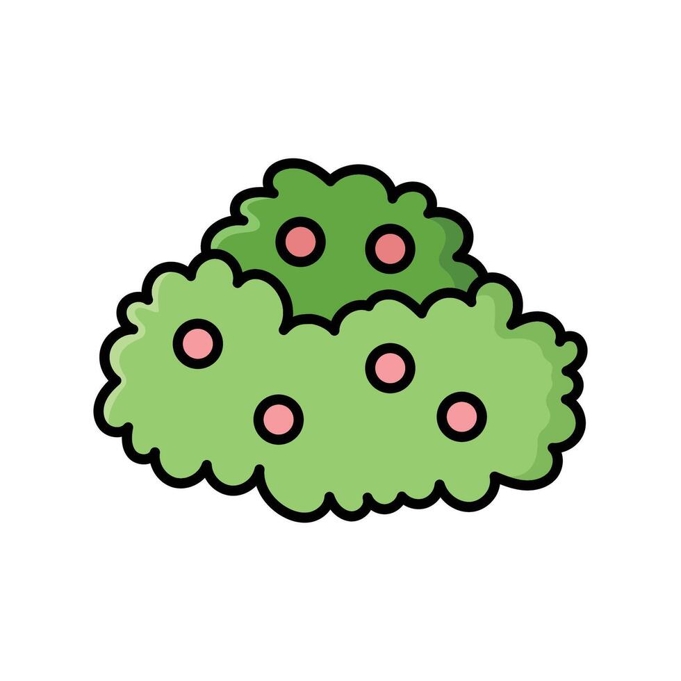 bush icon design template simple and clean vector