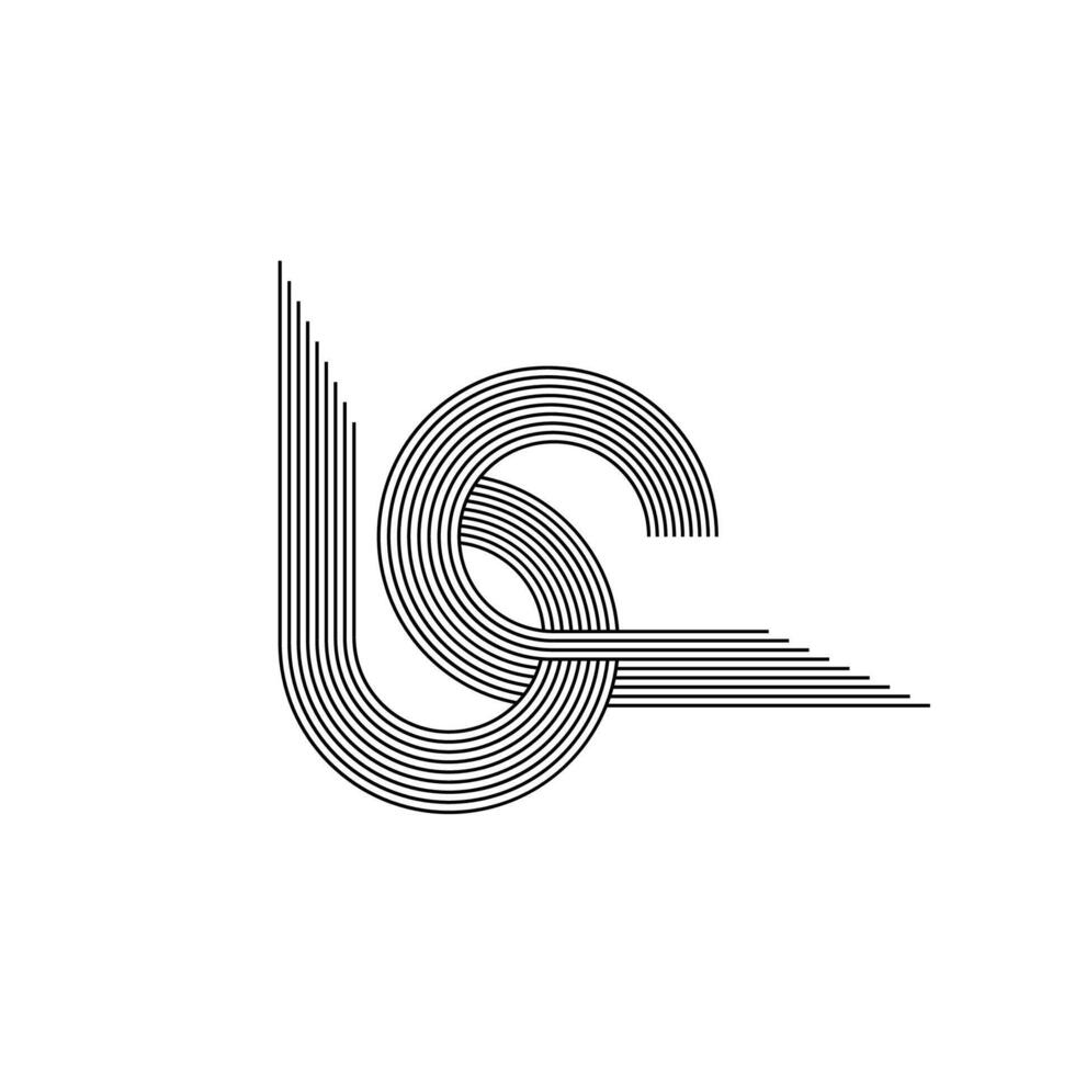 Letter B,S,C logo icon design template elements. Suitable for any business or corporate identity. vector