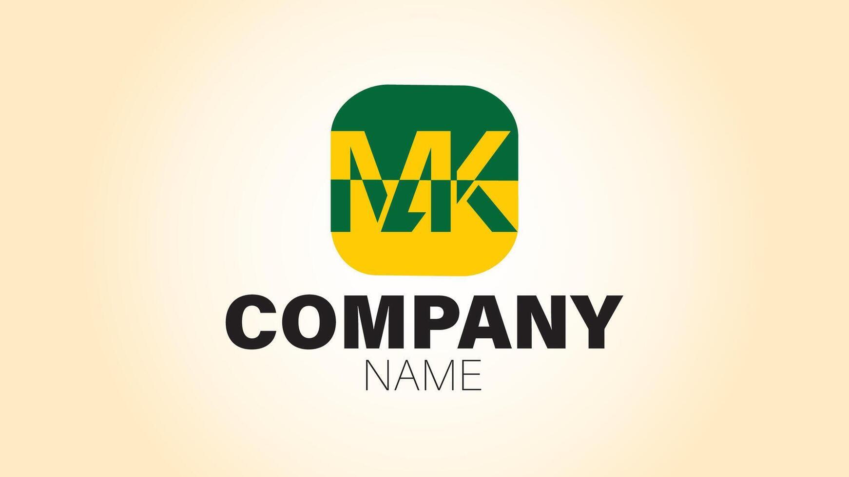 The logo for a company called mk vector