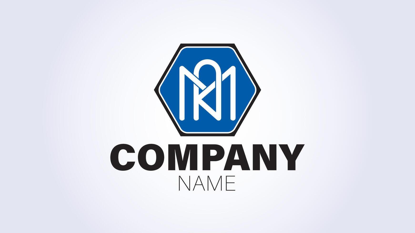 The logo for a company that is called mn vector
