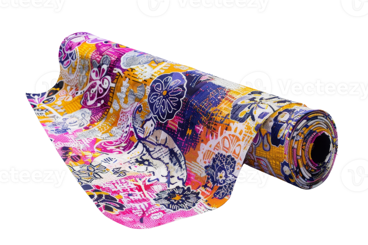 Colorful and unique. The pattern is inspired by the beauty of nature, and the colors are vibrant and eye-catching. png