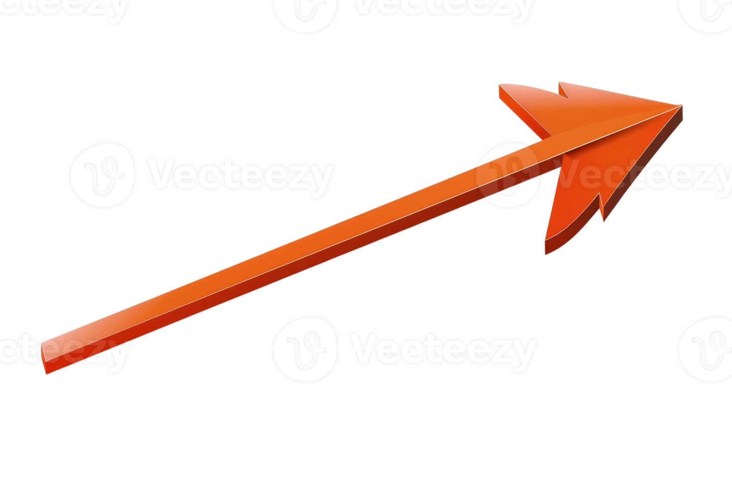 Red arrow pointing to the right. png