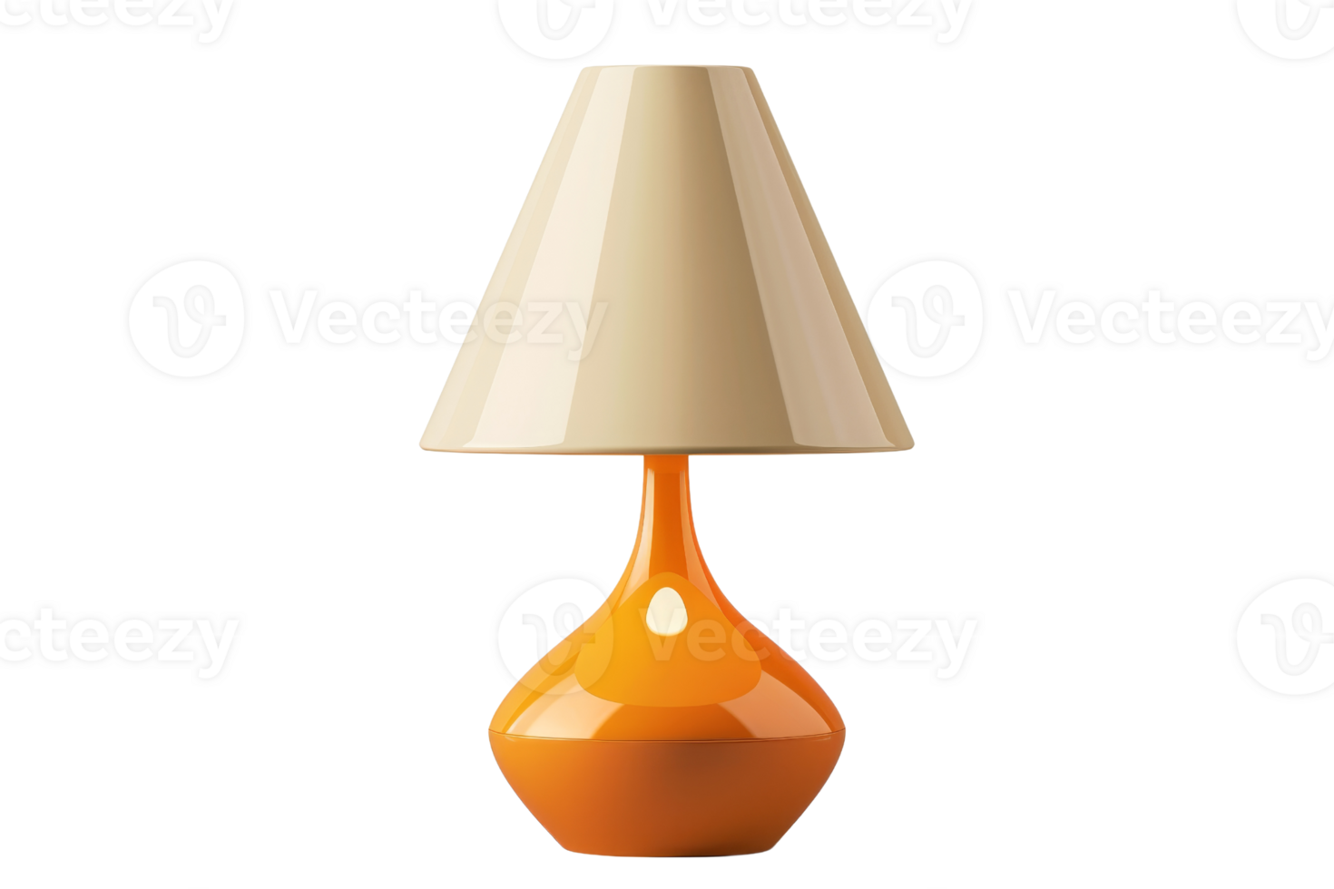 The ceramic table lamp has a retro feel with a modern twist. The perfect addition to any room in your home. png