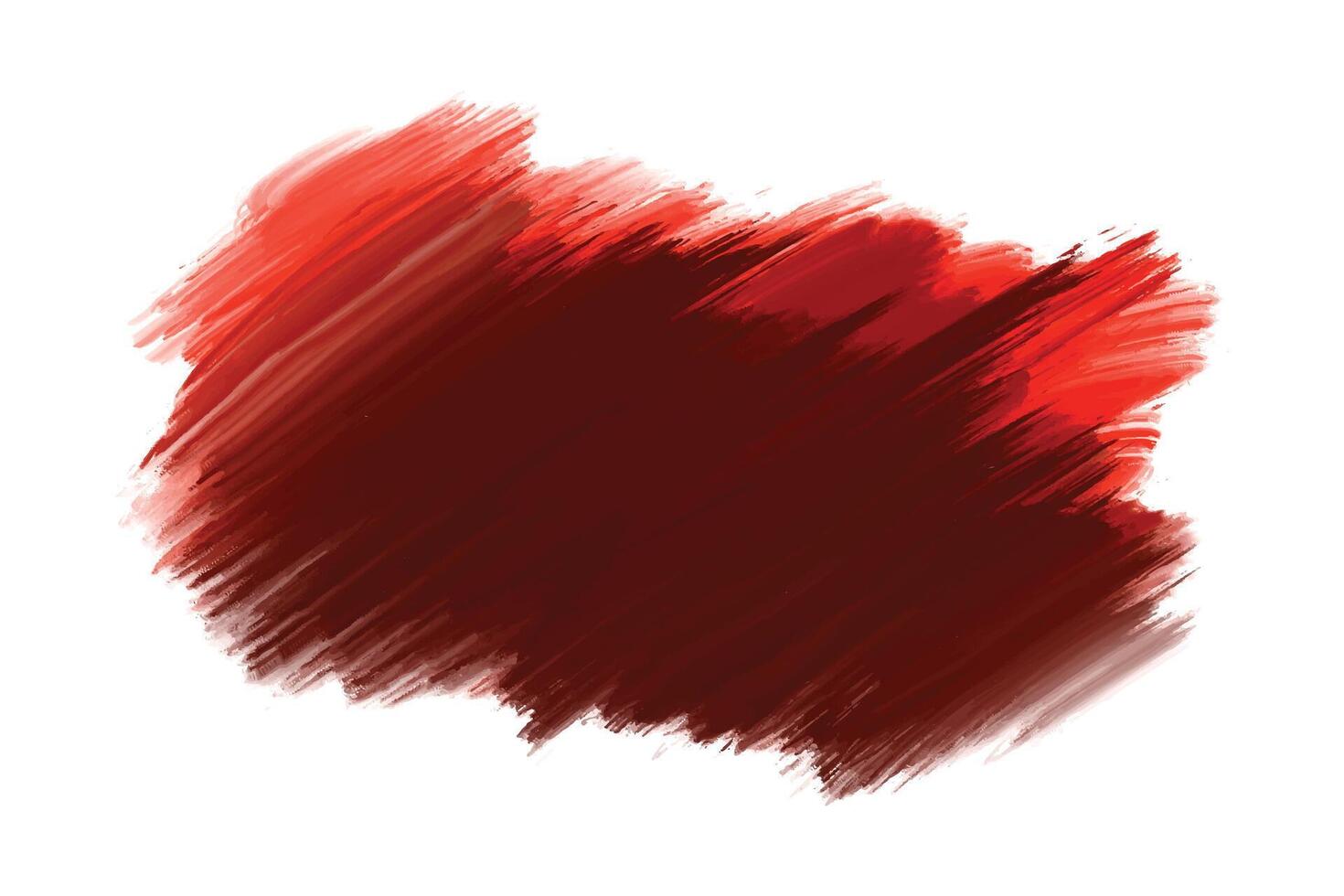 Modern colorful watercolor brush stroke on white background vector