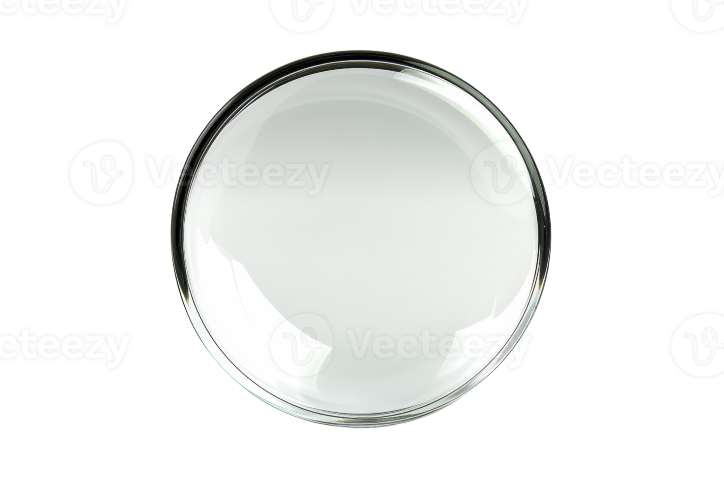 3D rendering of a shiny white pearl with a glossy surface and a black background. png
