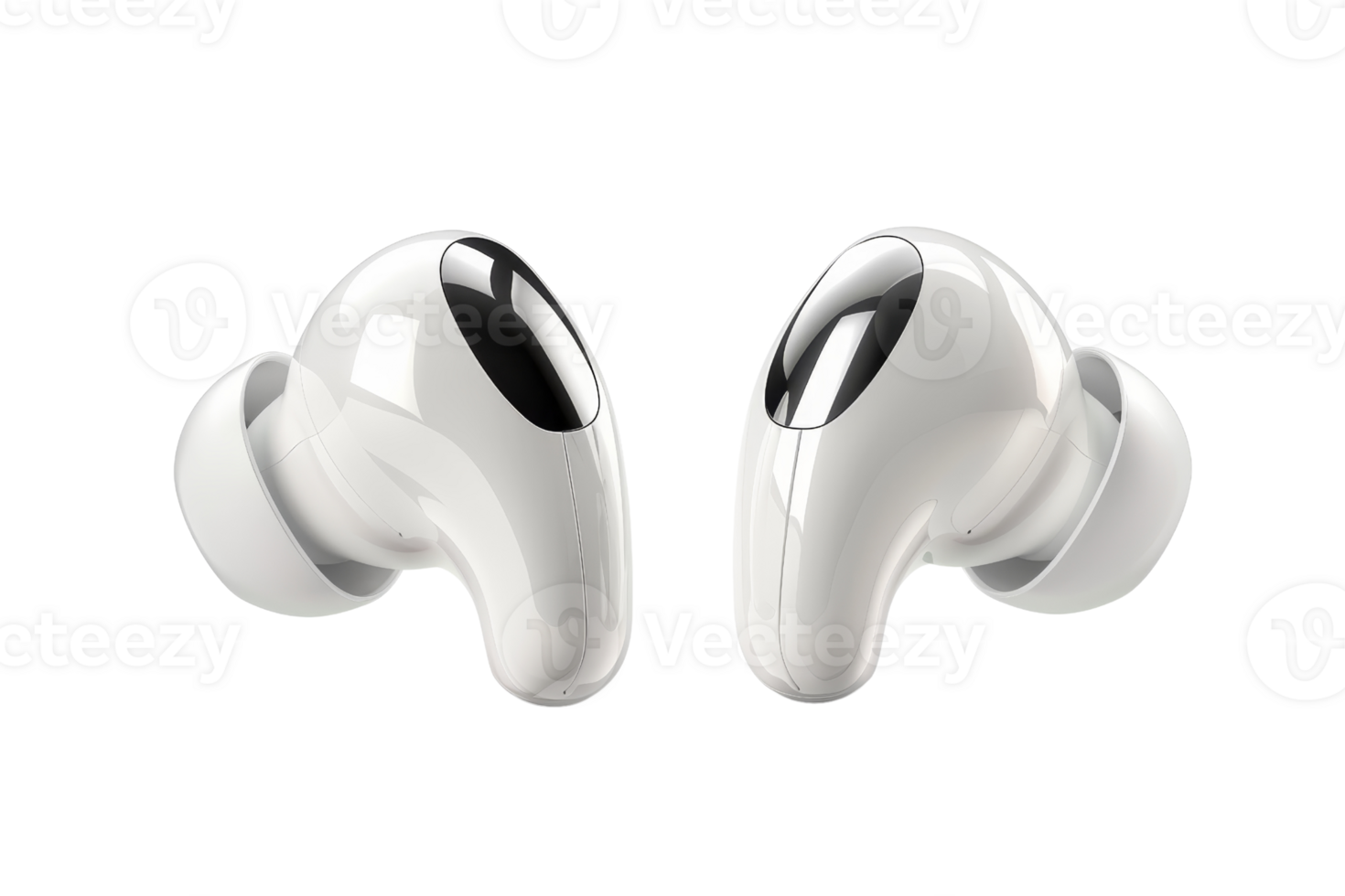 Truly wireless earbuds with active noise cancellation, providing a superior listening experience. png