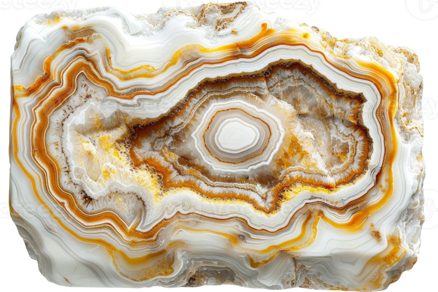 A large, multi-colored rock with a yellow and white swirl pattern. The rock is large and has a unique, eye-catching appearance png