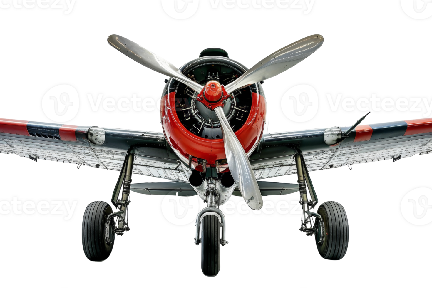 a realistic image of a vintage airplane png