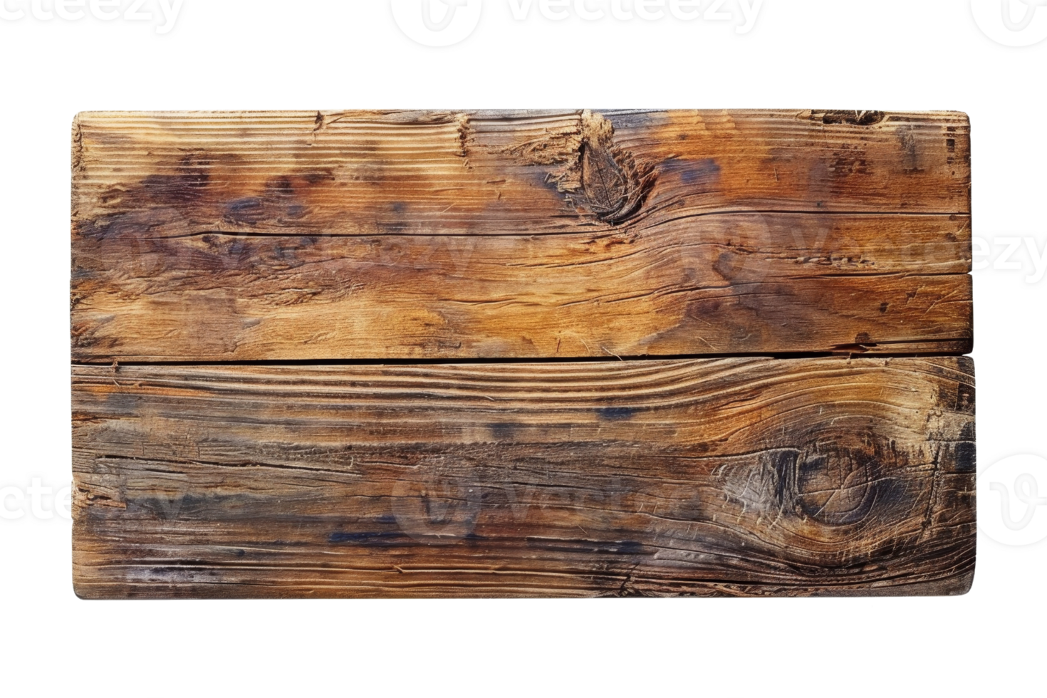 A wooden board with a grainy texture and a few scratches. The board is brown and has a rustic feel to it png
