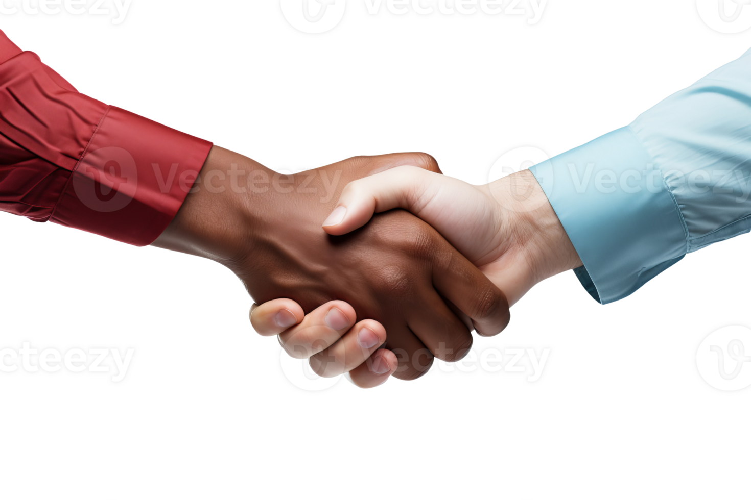 Two hands shaking in a business meeting. The handshake is a symbol of trust and agreement. Concept of professionalism and cooperation png