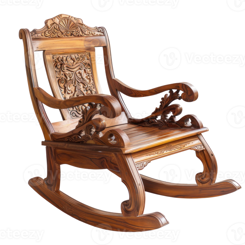 Rocking Chair isolate on transparency background png