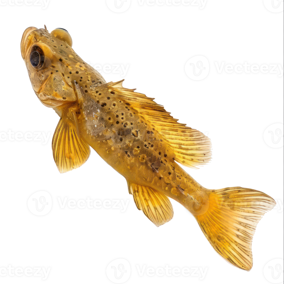 Mollies fish front view full body isolate on transparency background png