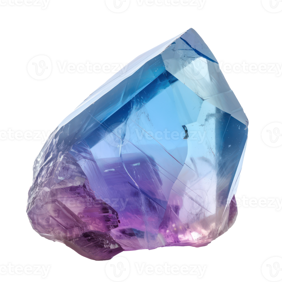 Beautiful Gemstone side view isolate on transparency background png