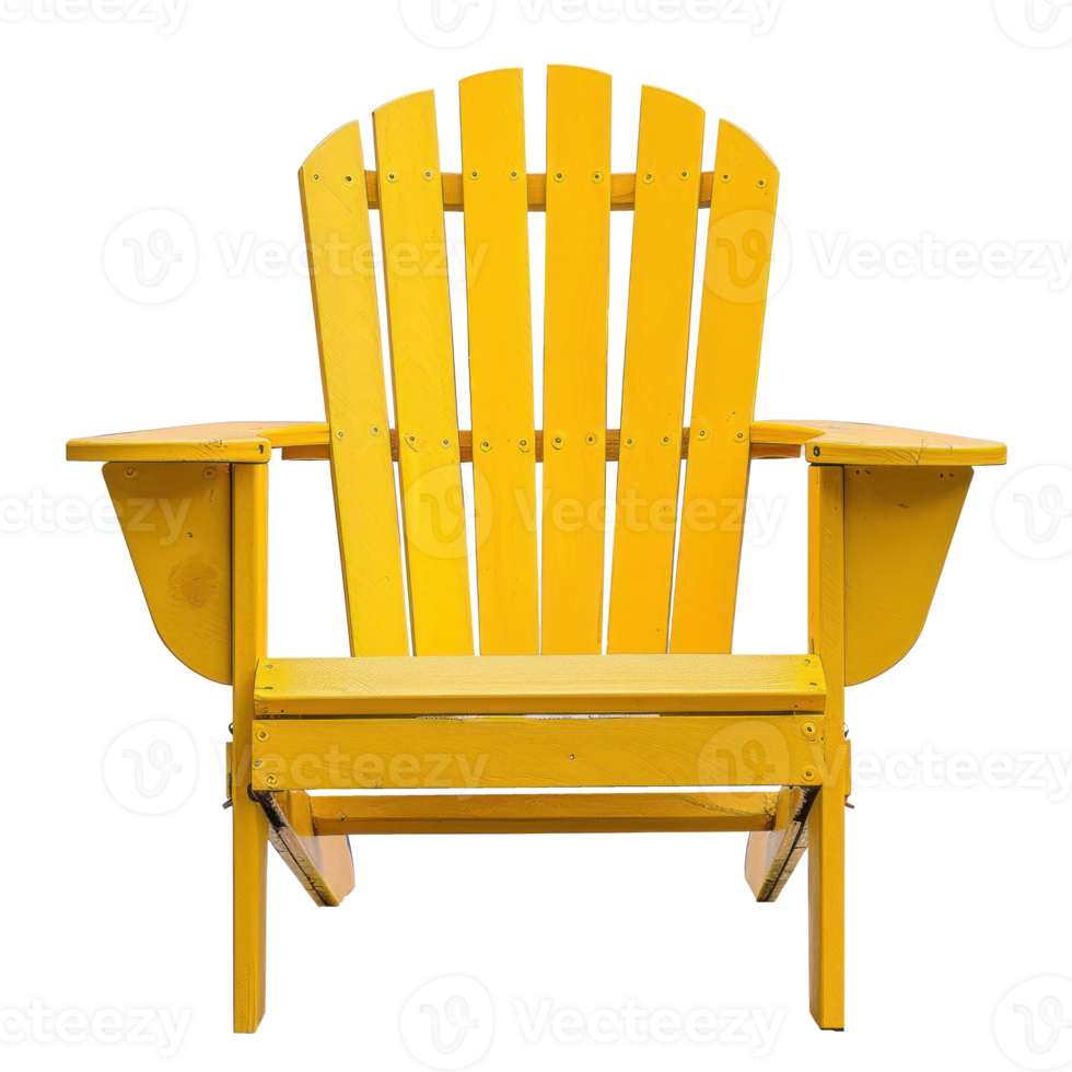 Adirondack Chair isolate on transparency background png