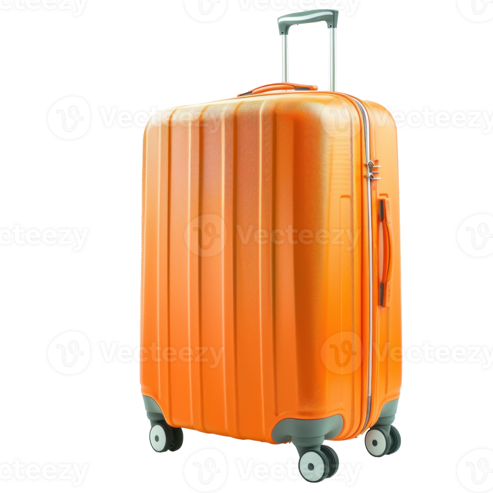 Rolling Luggage isolate on transparency background png