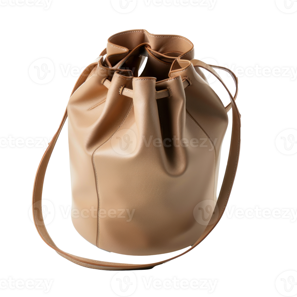 Bucket Bag isolate on transparency background png