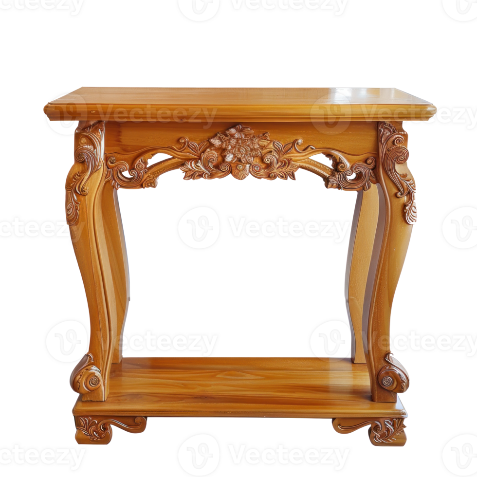 Hall Table isolate on transparency background png