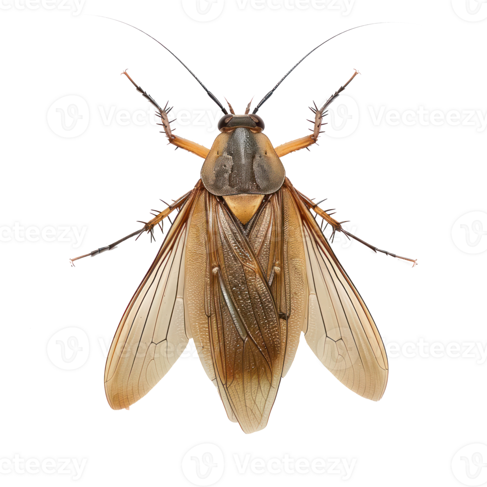barata mosca cheio corpo isolar em transparência fundo png