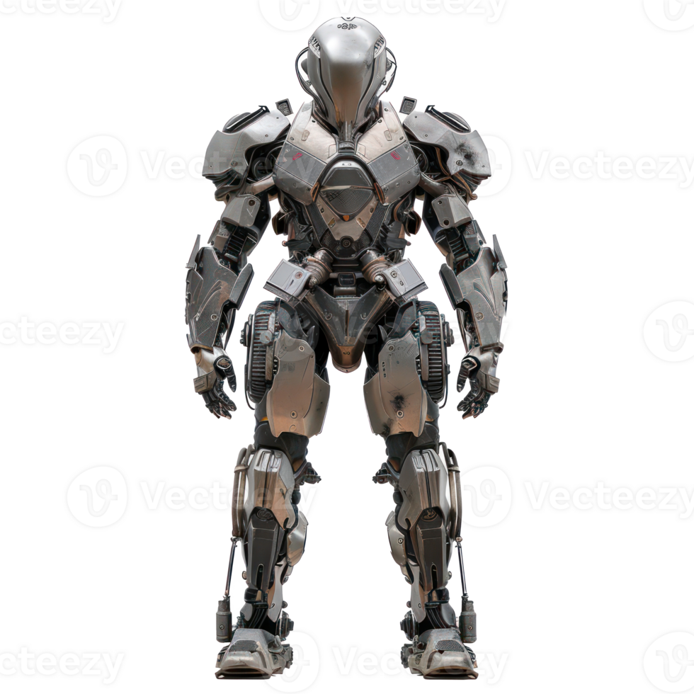 Metal Gear front view full length isolate on transparency background png