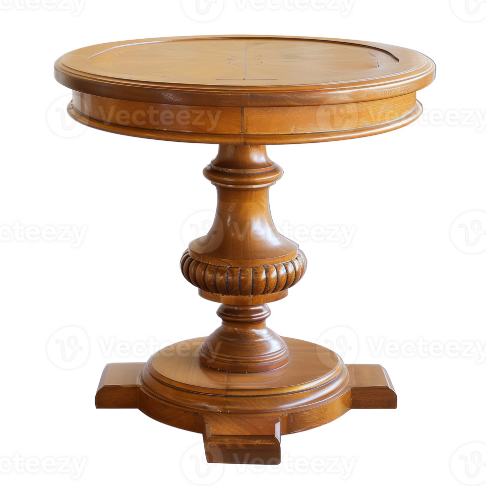 Accent Table isolate on transparency background png