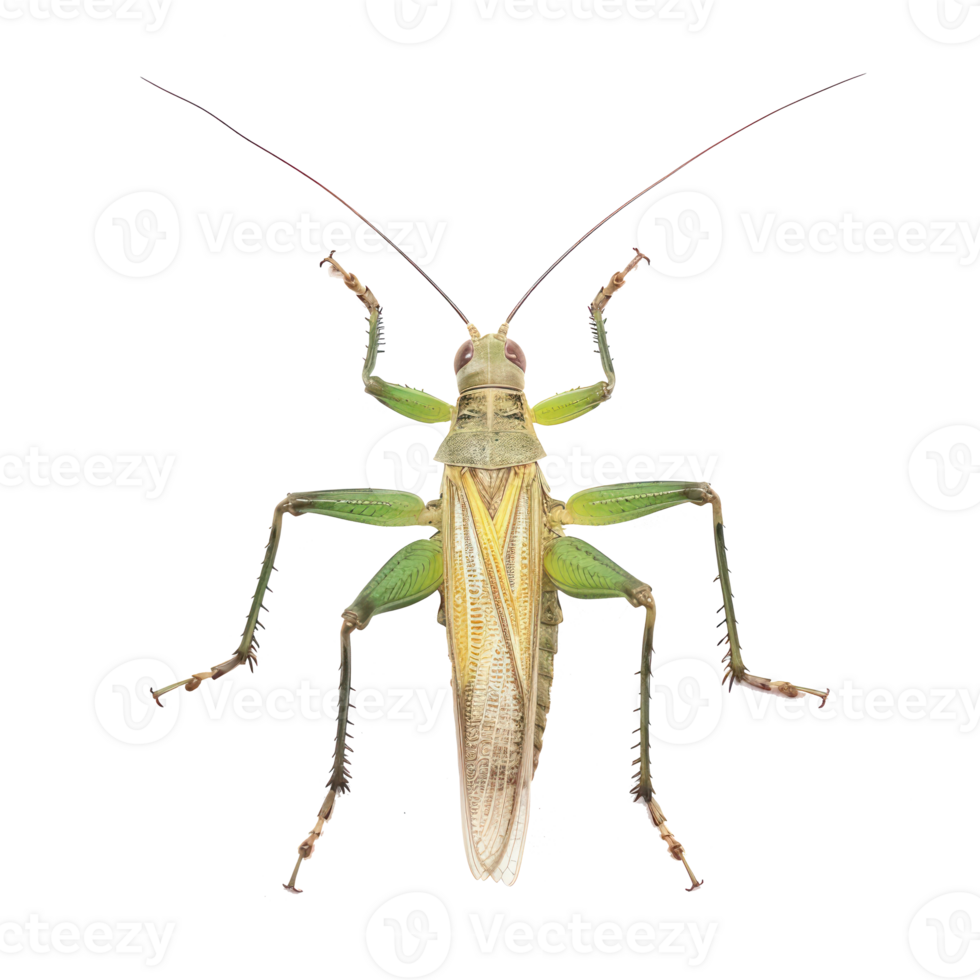 Cricket full body isolate on transparency background png