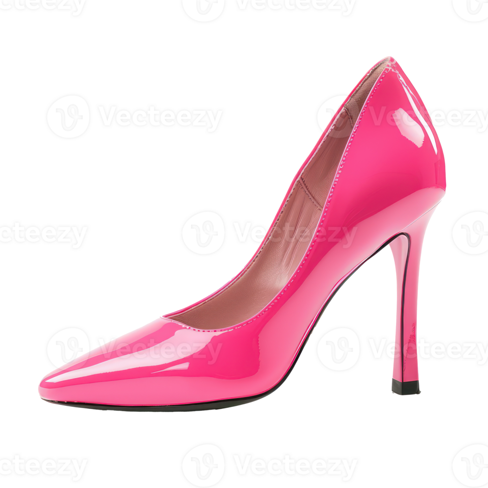 high-heels shoes isolate on transparency background png