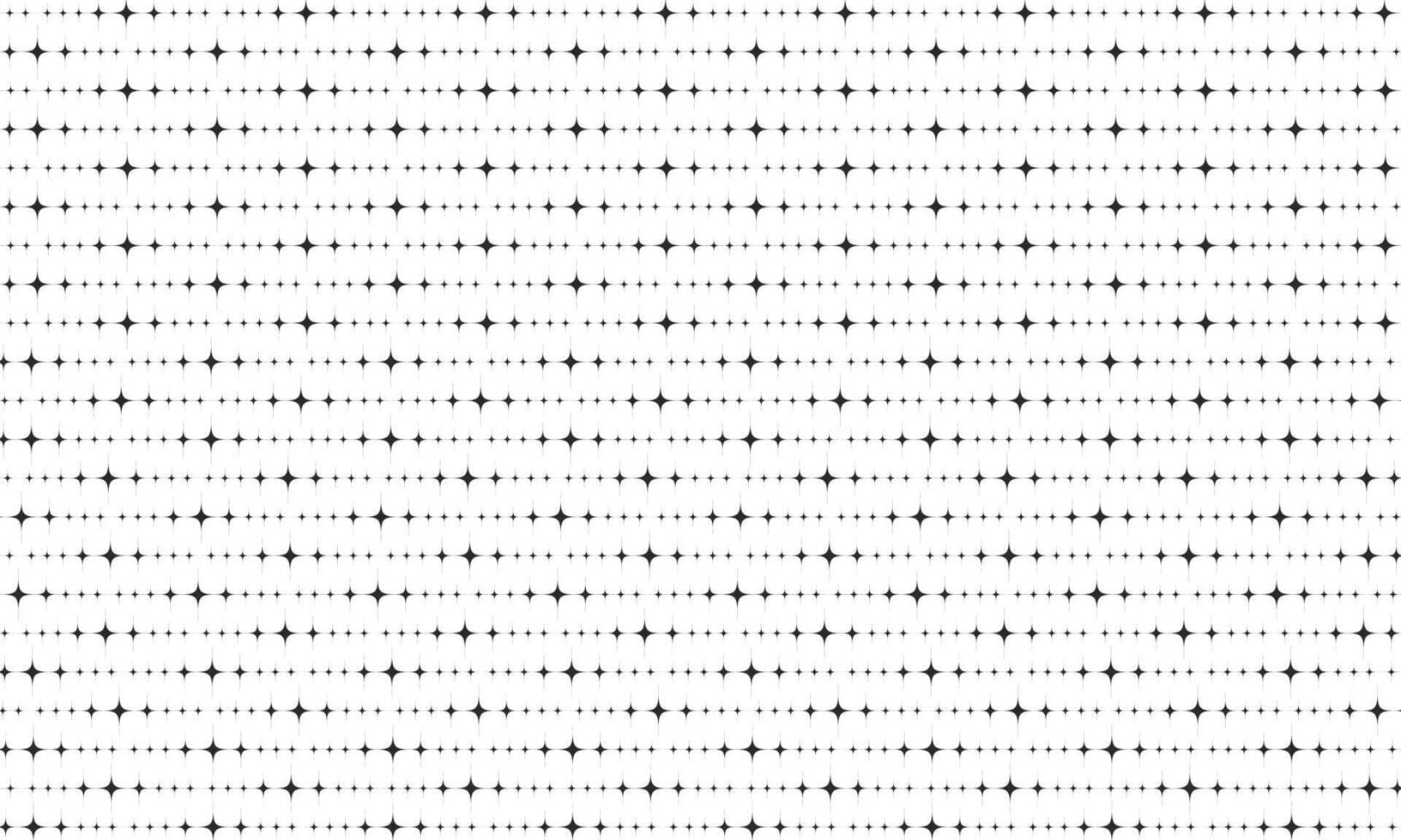 Seamless Black Star Pattern Digital Background. Minimalist Starry Night Design. Abstract Monochrome Cosmic Wallpaper for Fabric Printing, Modern Geometric Grid, and Creative DIY Projects vector