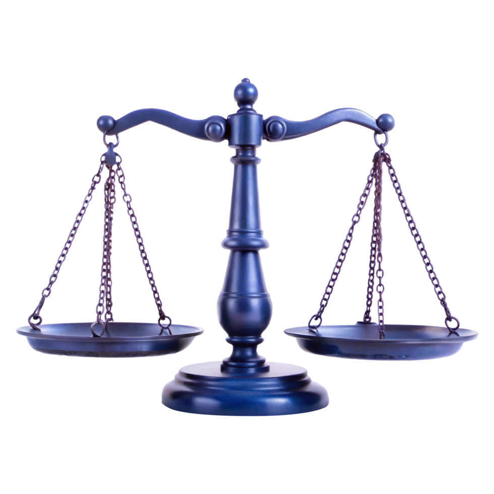 A blue scale with two scales on it png