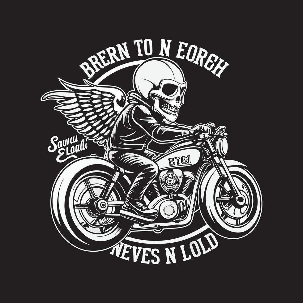 Born to fly, never to far, never to loud vector