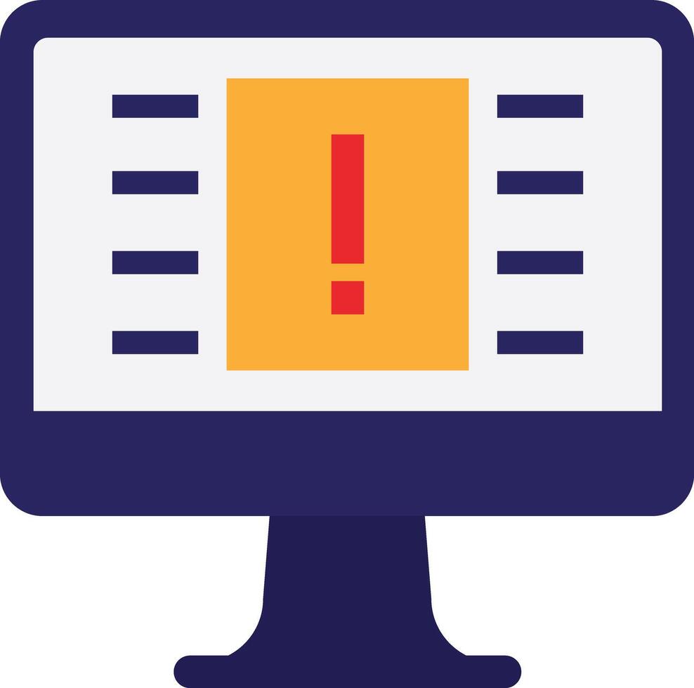 Error Warning Alert vector