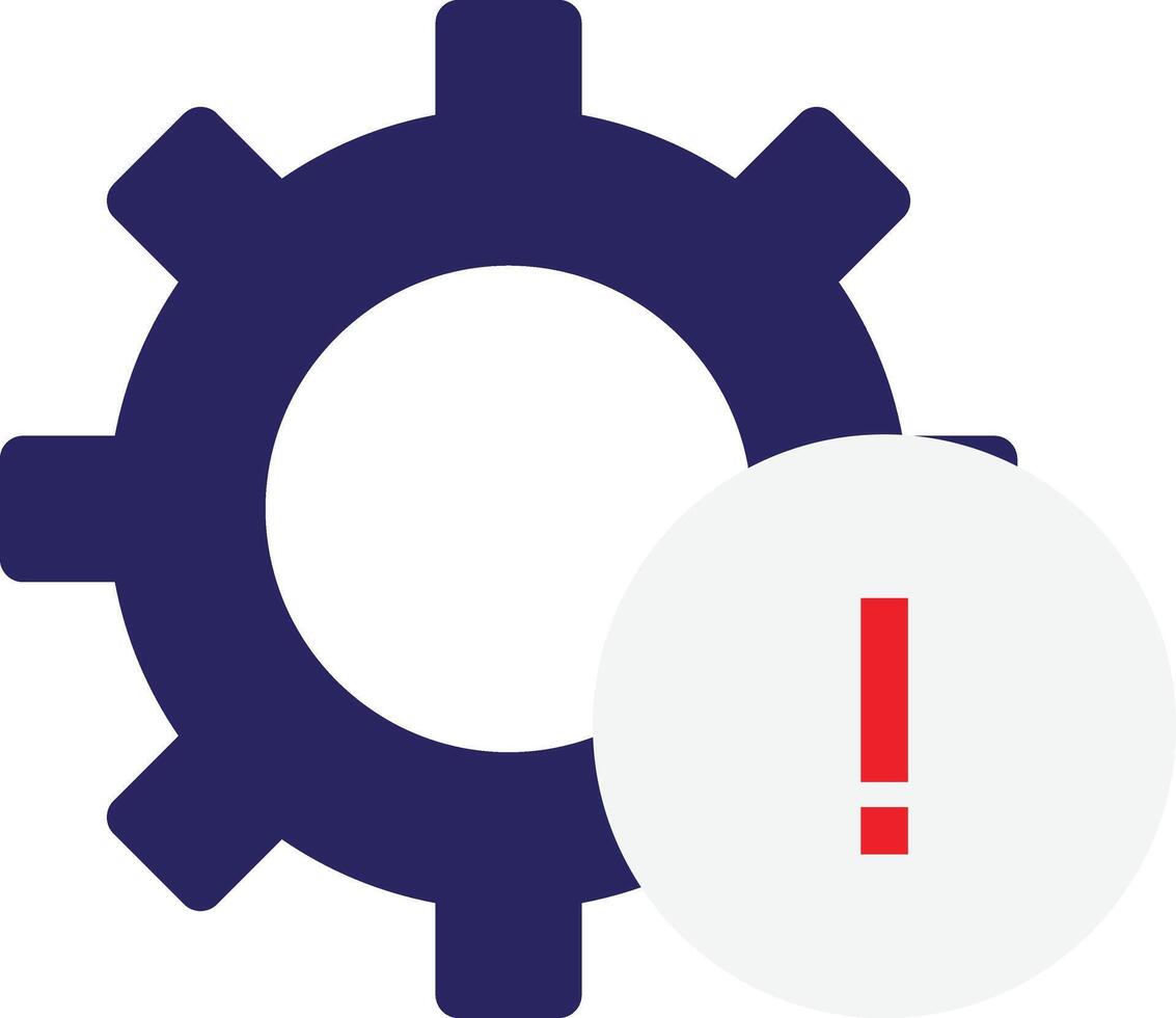 Settings Gear Configuration vector