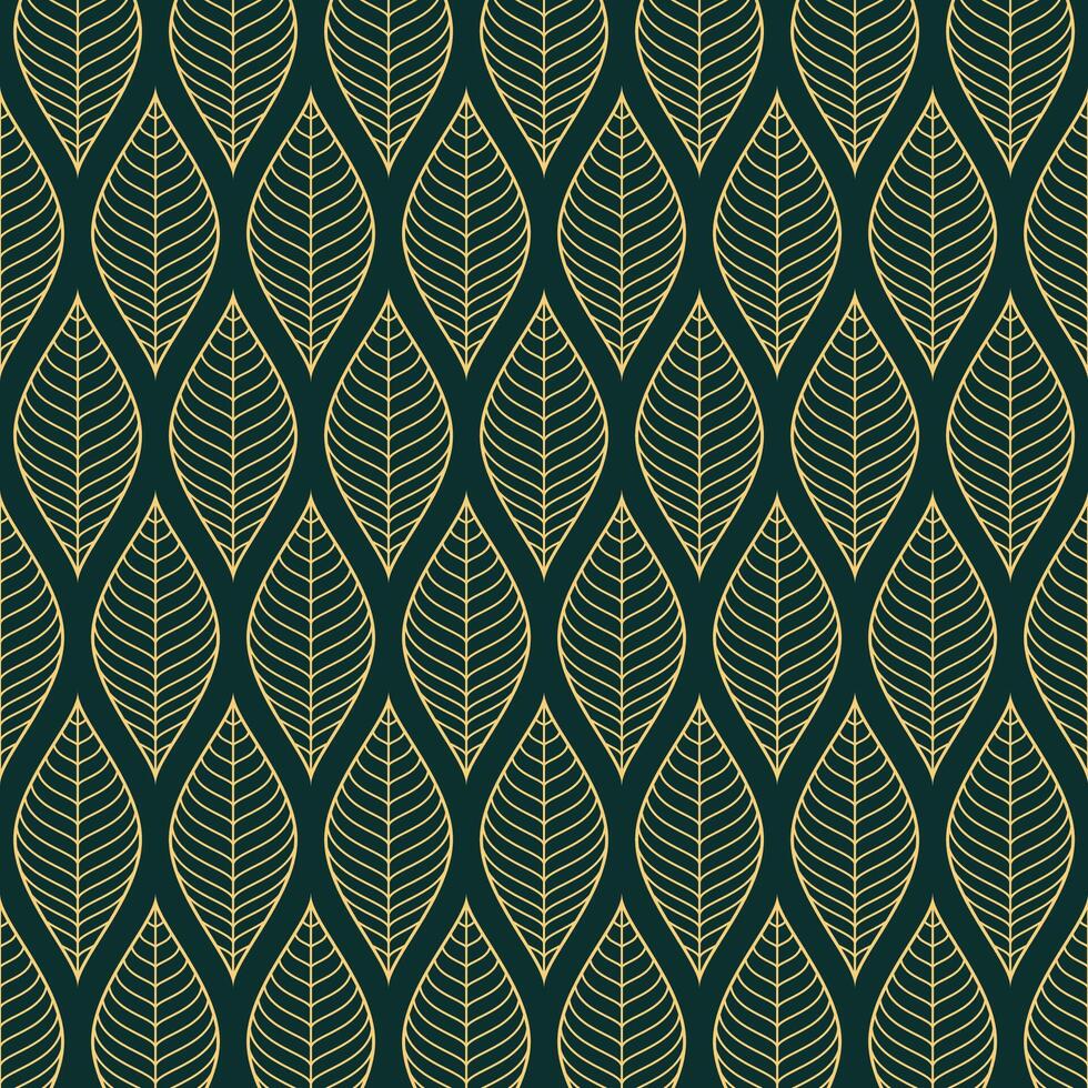 Leaf pattern wallpaper. Leaf doodle symbol . vector