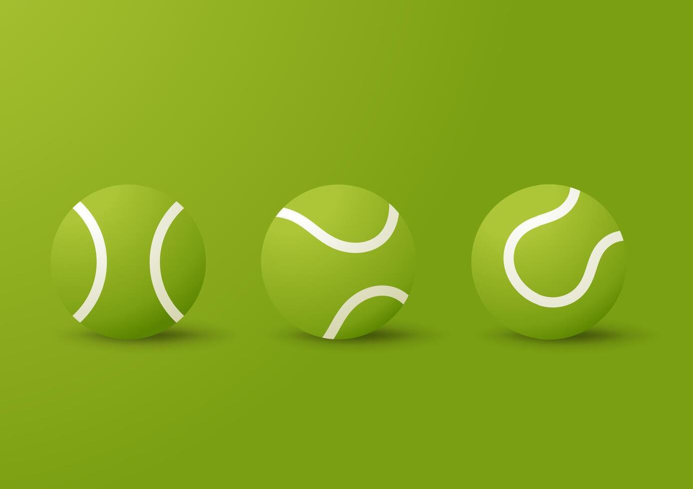 Tennis ball . Tennis ball in the field. wallpaper. free space for text. copy space. vector