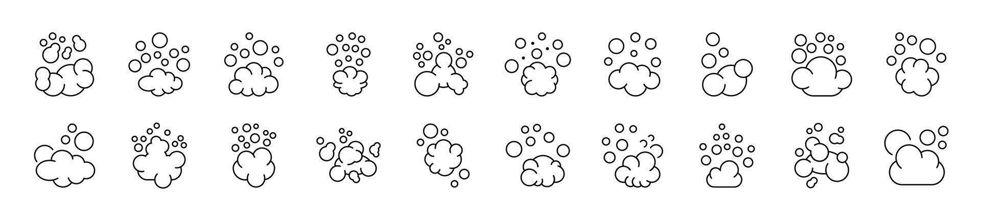 Illustrations of Thin Line. Perfect for design, infographics, web sites, apps. vector
