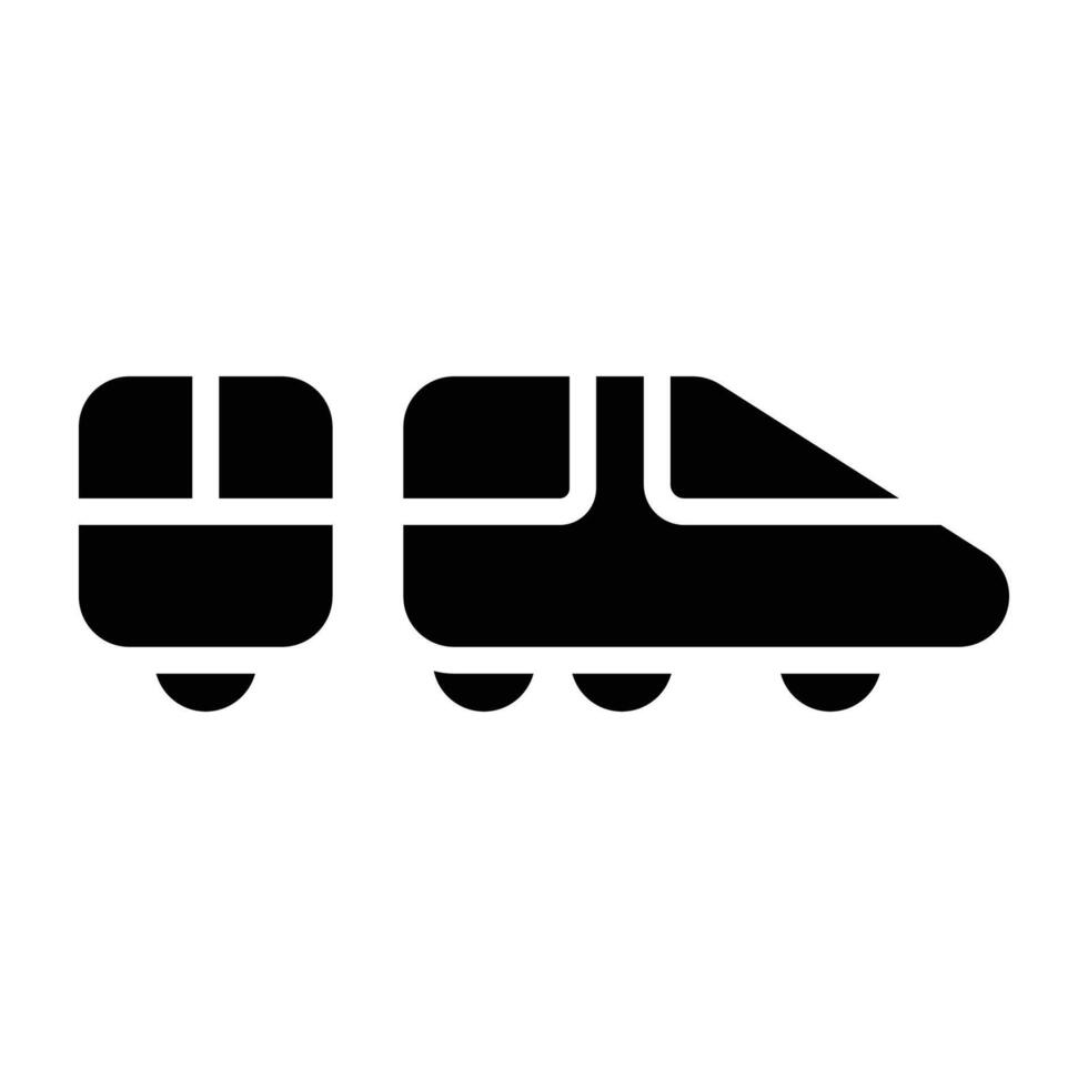Passenger Railway Train vector