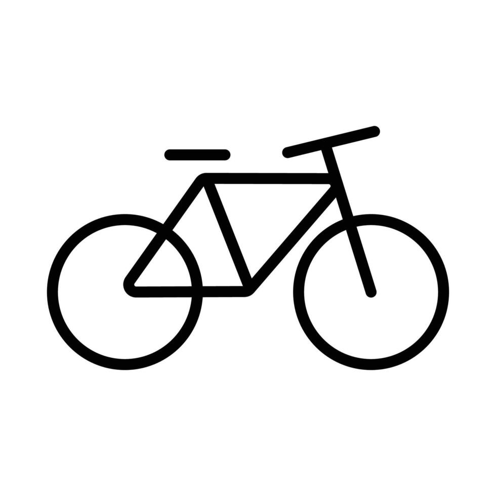 Pedal Bicycle icon vector