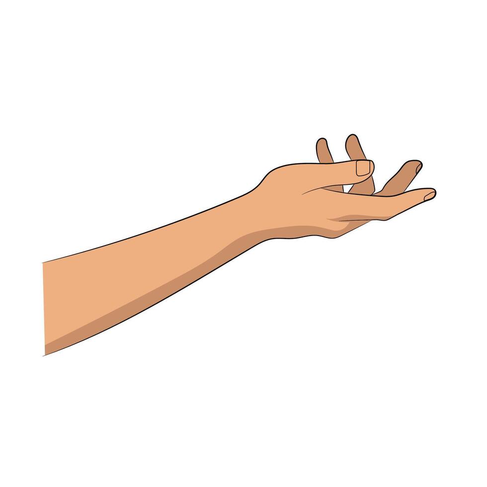 Hand gesture design vector