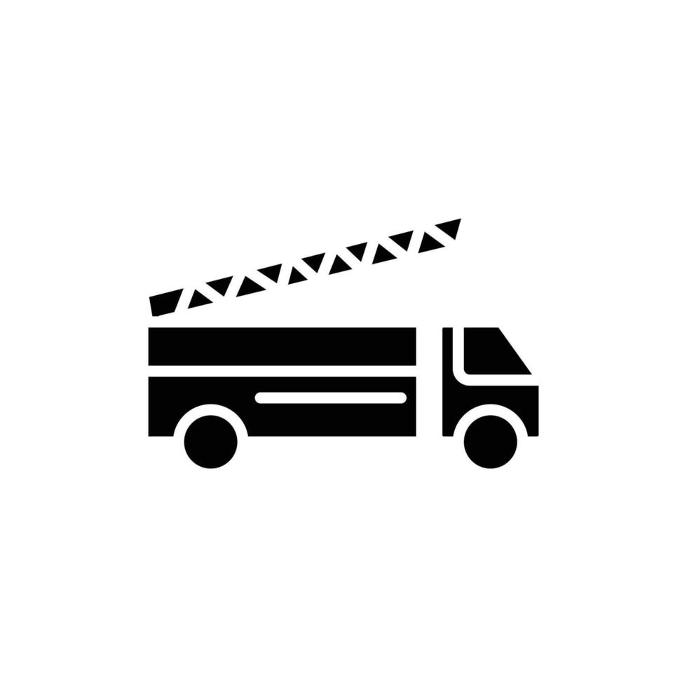 Emergency Fire Truck vector