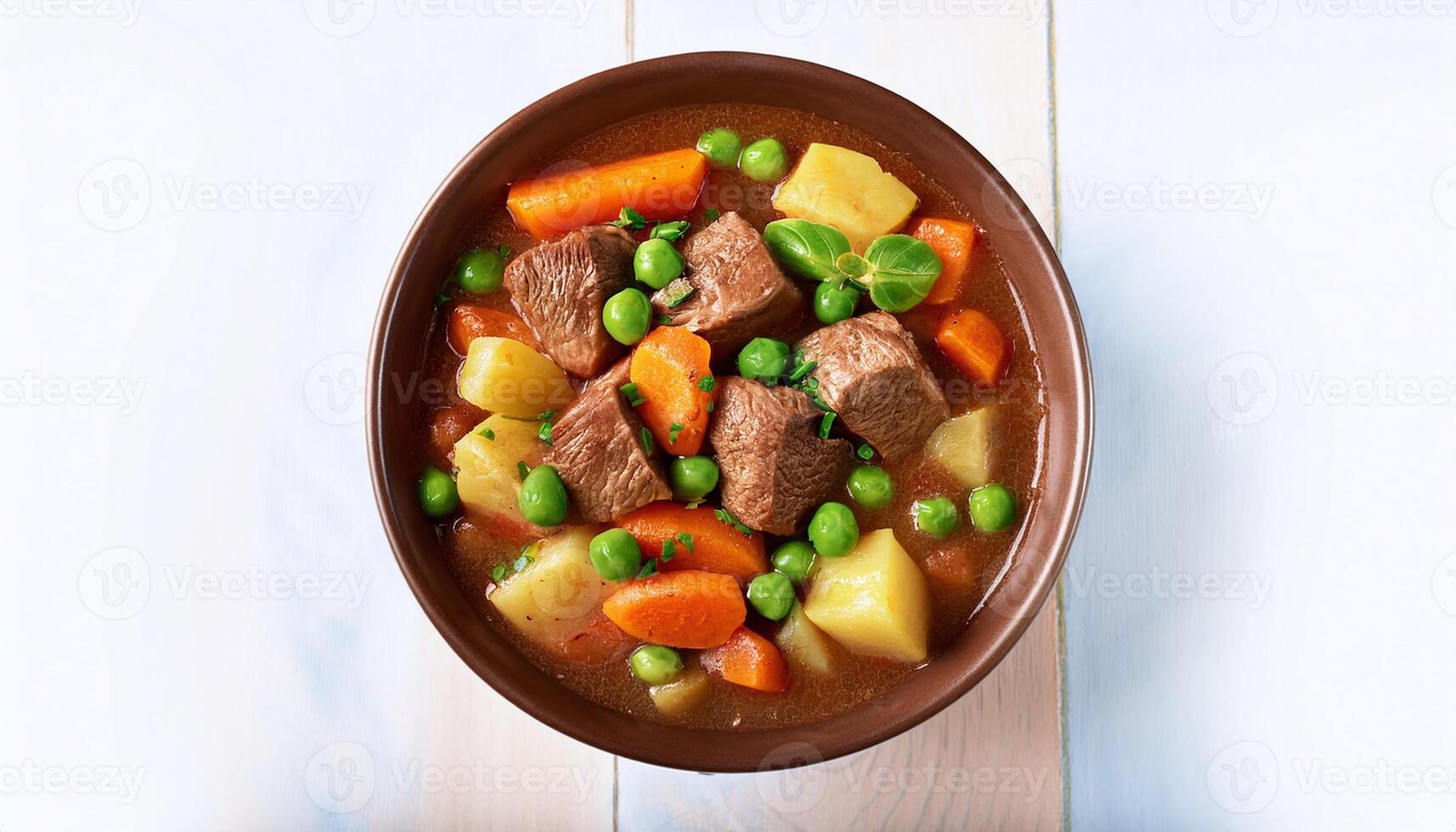 Comforting Bowl of Hearty Beef Stew photo