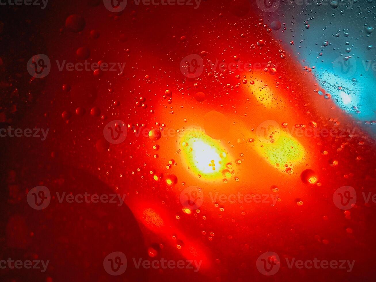 Closeup Shot Of Colorful Abstract Multicolor Water Oil Soap Bubbles Texture Background,Water And Oil Circles Color Water Photo Background.