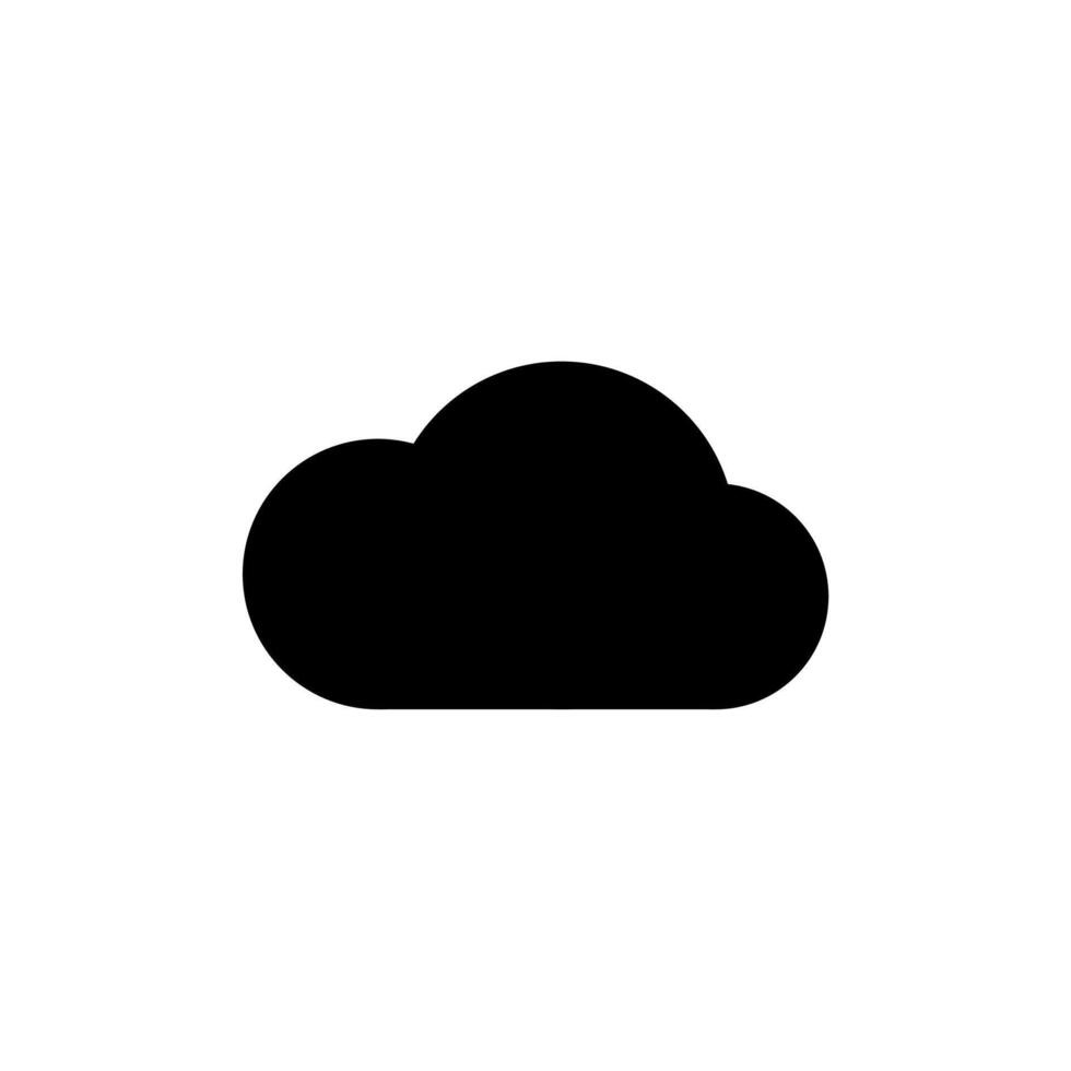 Cloud icon illustration vector