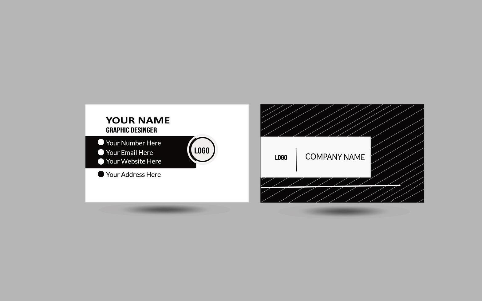 Business card design,modern business card, modern business card. vector