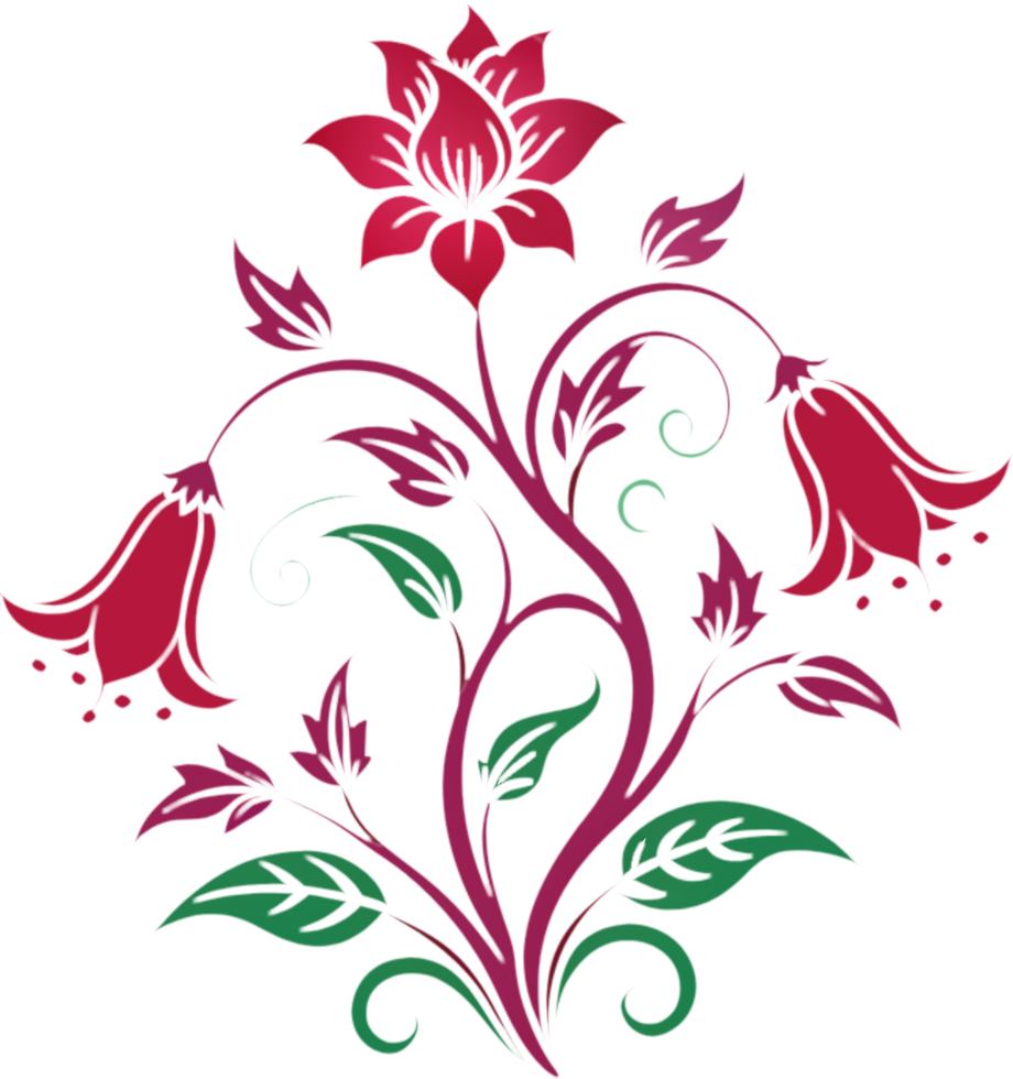 Delicate Bellflower Clipart for Artistic Projects. . png