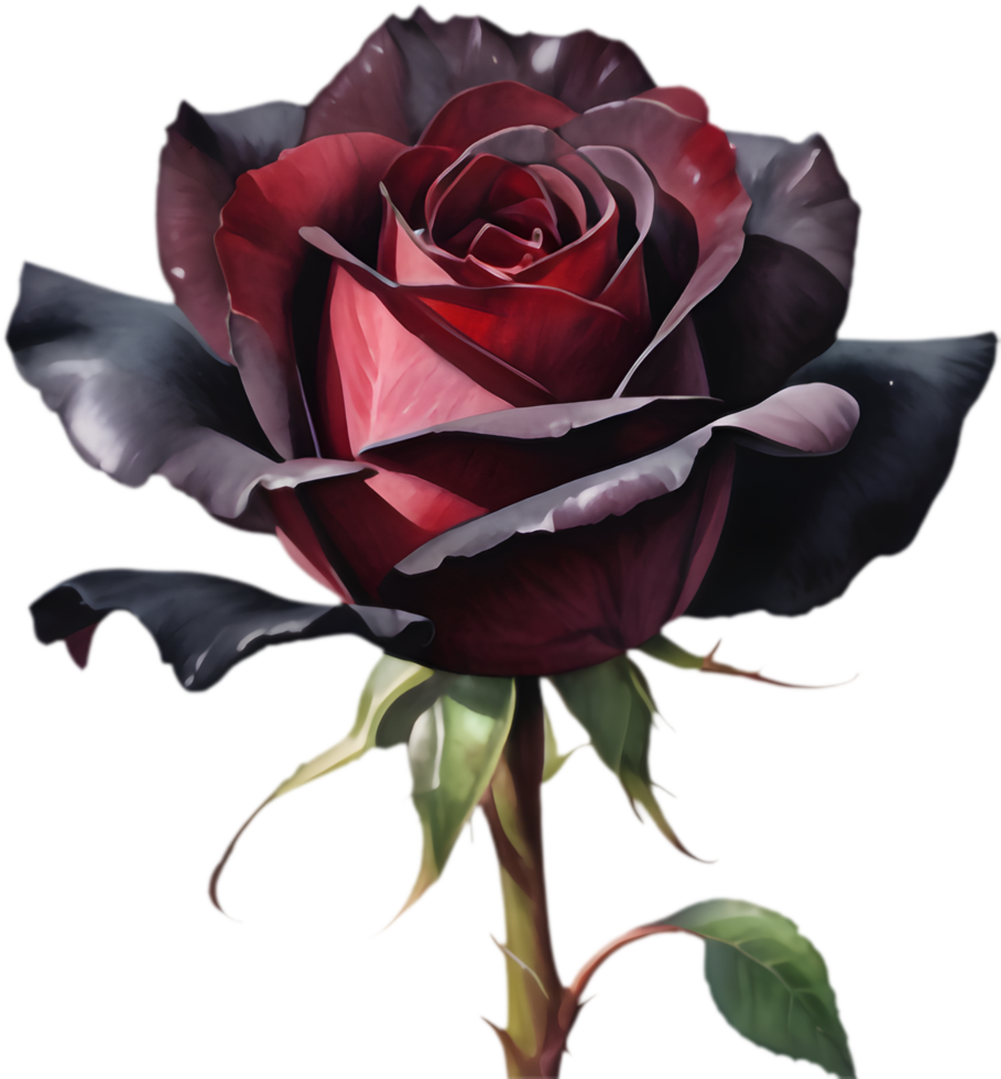 Dramatic Black Baccara Rose for Unique Arrangements. . png